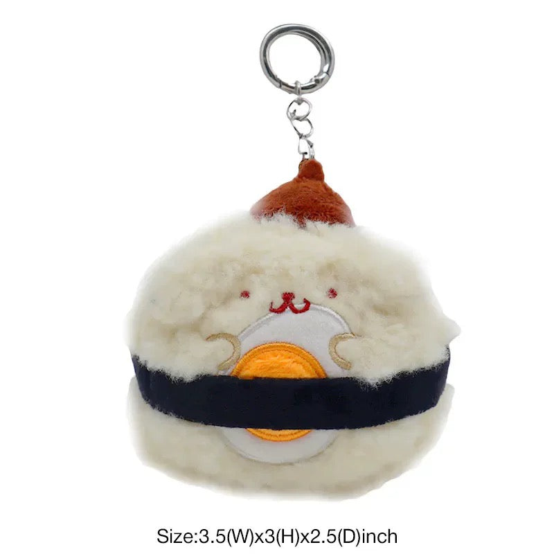 Sanrio HK | Sanrio Characters Rice Ball Squishy Mascot Keychain