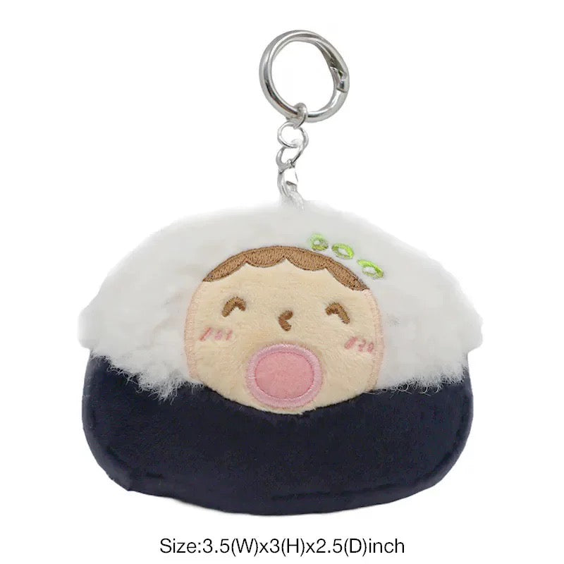 Sanrio HK | Sanrio Characters Rice Ball Squishy Mascot Keychain