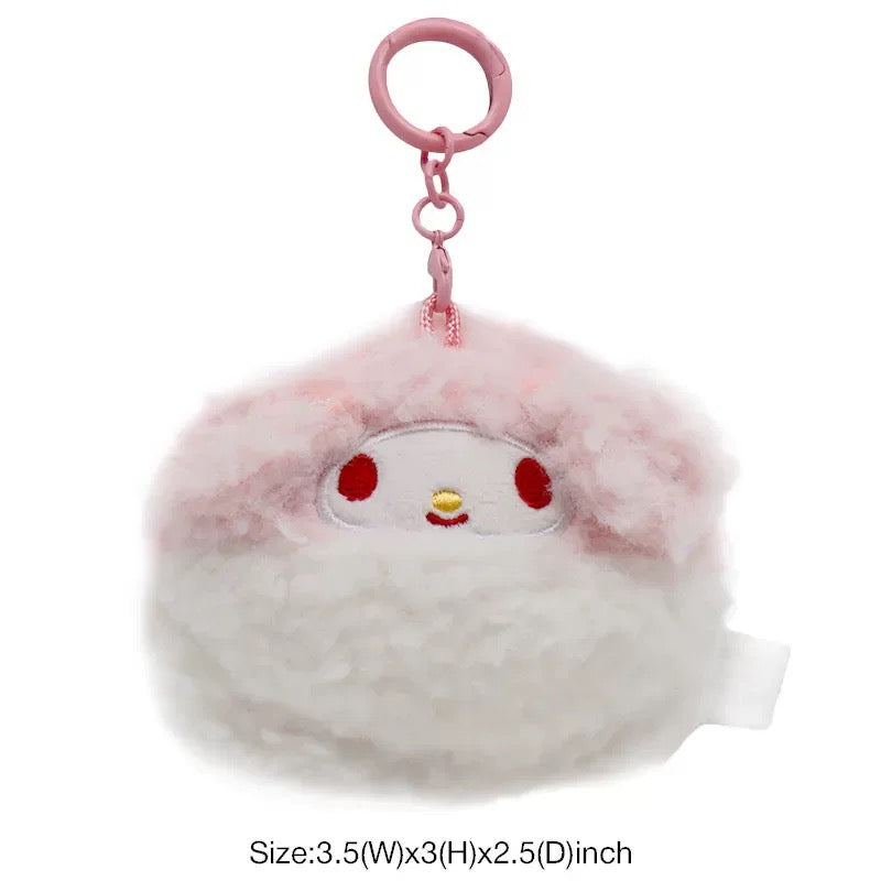 Sanrio HK | Sanrio Characters Rice Ball Squishy Mascot Keychain