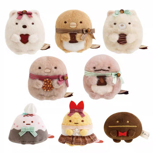San-X | Sumikko Gurashi Cafe Sumiko's Chocolate Fair Hand-held Tenori Plush Toy