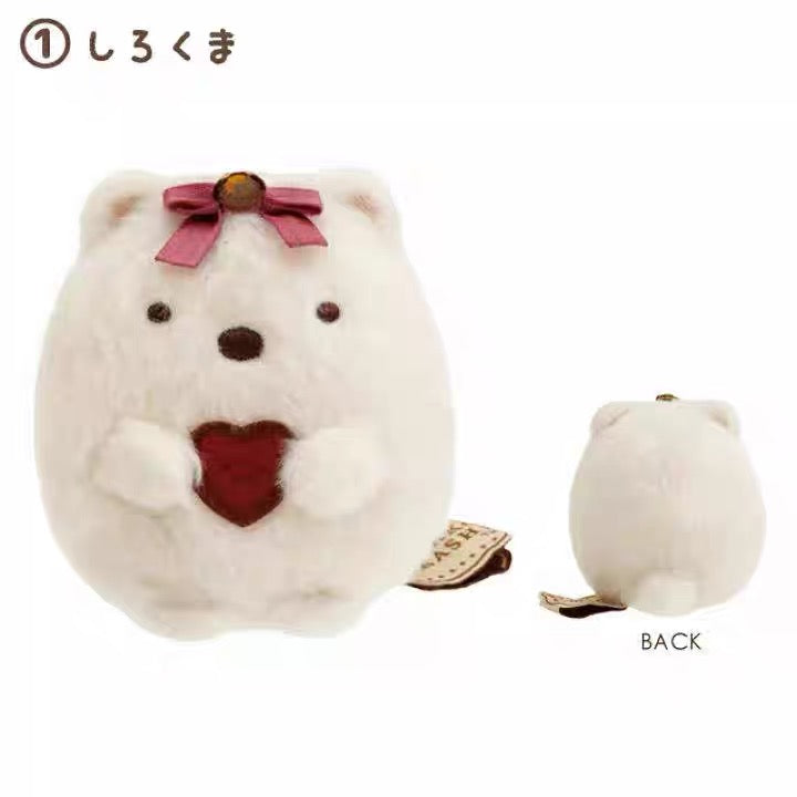 San-X | Sumikko Gurashi Cafe Sumiko's Chocolate Fair Hand-held Tenori Plush Toy