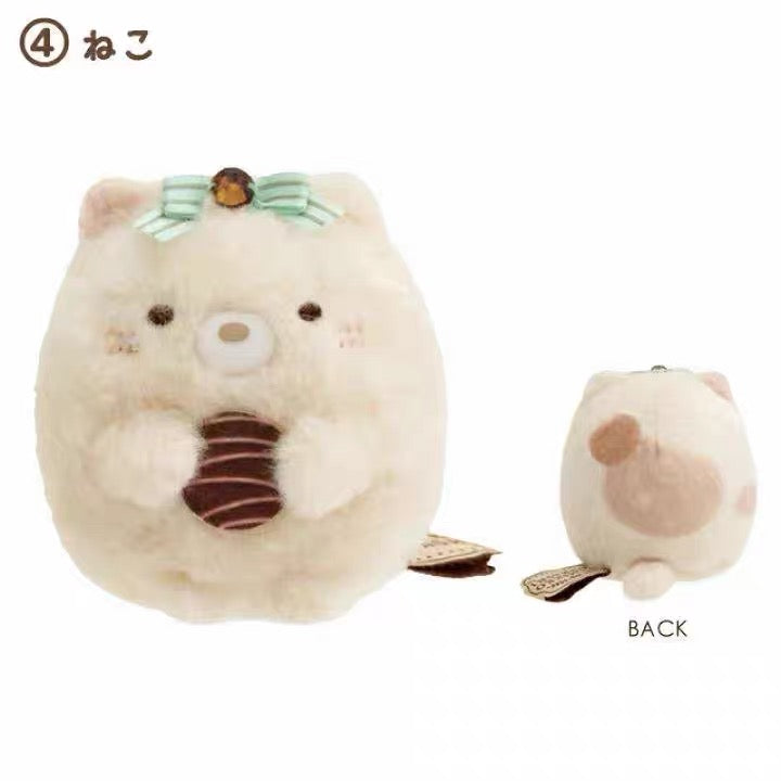 San-X | Sumikko Gurashi Cafe Sumiko's Chocolate Fair Hand-held Tenori Plush Toy