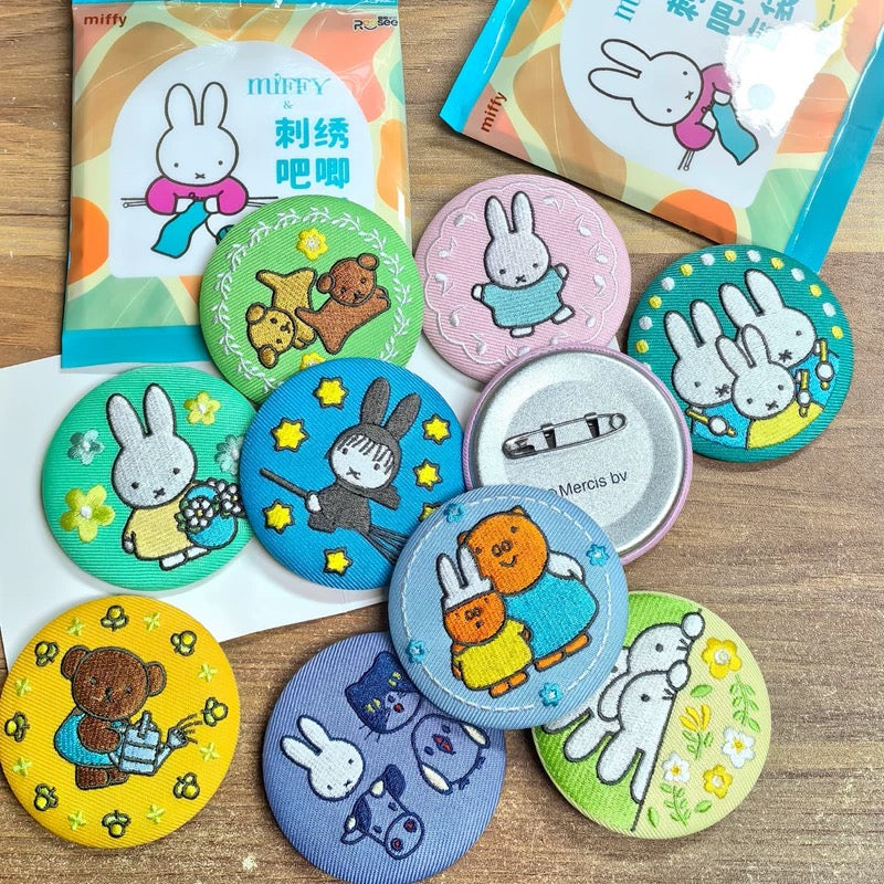 Miffy | Miffy Embroidery Badge Blind Box