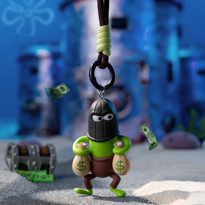 Resident of Bikini Bottom Little Citizens Secret Keyring Blind Box (6+1 Types)