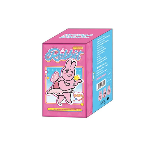 MY FRIEND RABBIT | Pink Rabbit Mascot Blind Box (6+1 Types)