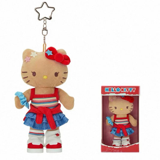 Sanrio CHN | Sanrio Hello Kitty's Day Series Plush Mascot Keychain - Shopping Time