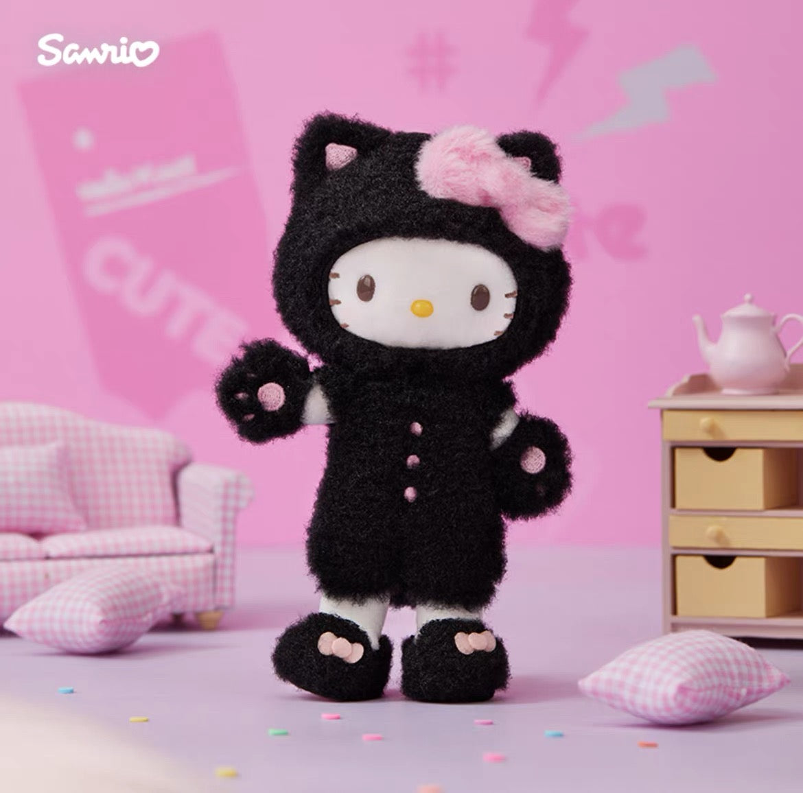Sanrio CHN | Sanrio Hello Kitty's Day Series Plush Mascot Keychain - Nap Time