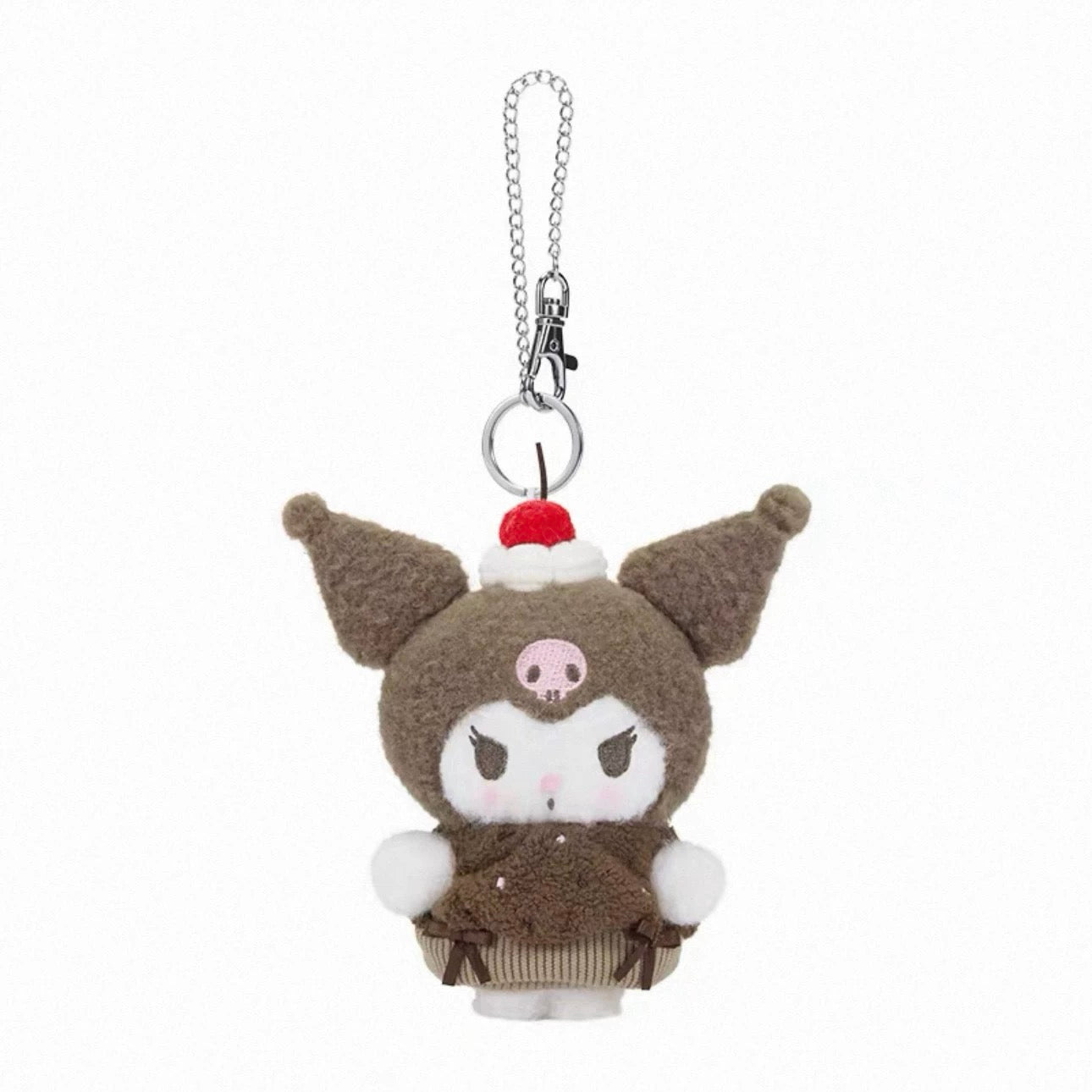 Sanrio CHN | Sanrio Characters Sweet Bakery Series Plush Mascot Keychain - Kuromi