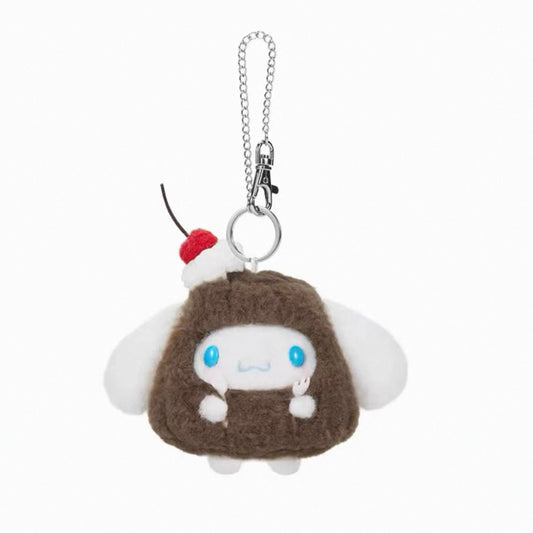 Sanrio CHN | Sanrio Characters Sweet Bakery Series Plush Mascot Keychain - Cinnamoroll
