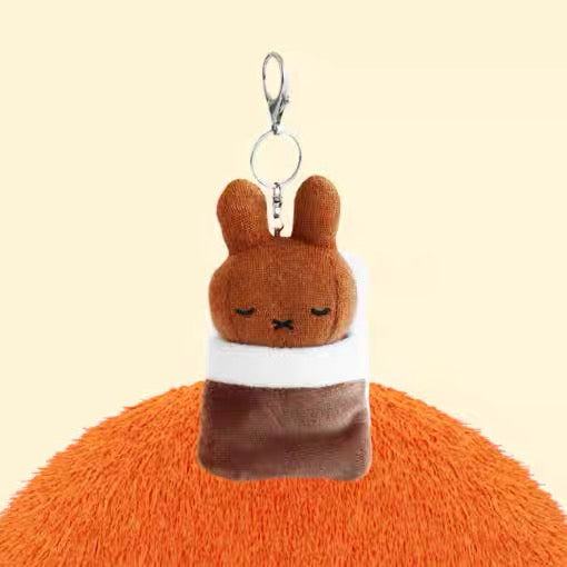 Miffy Korea | Miffy Sleeping Bag Plush Keyring