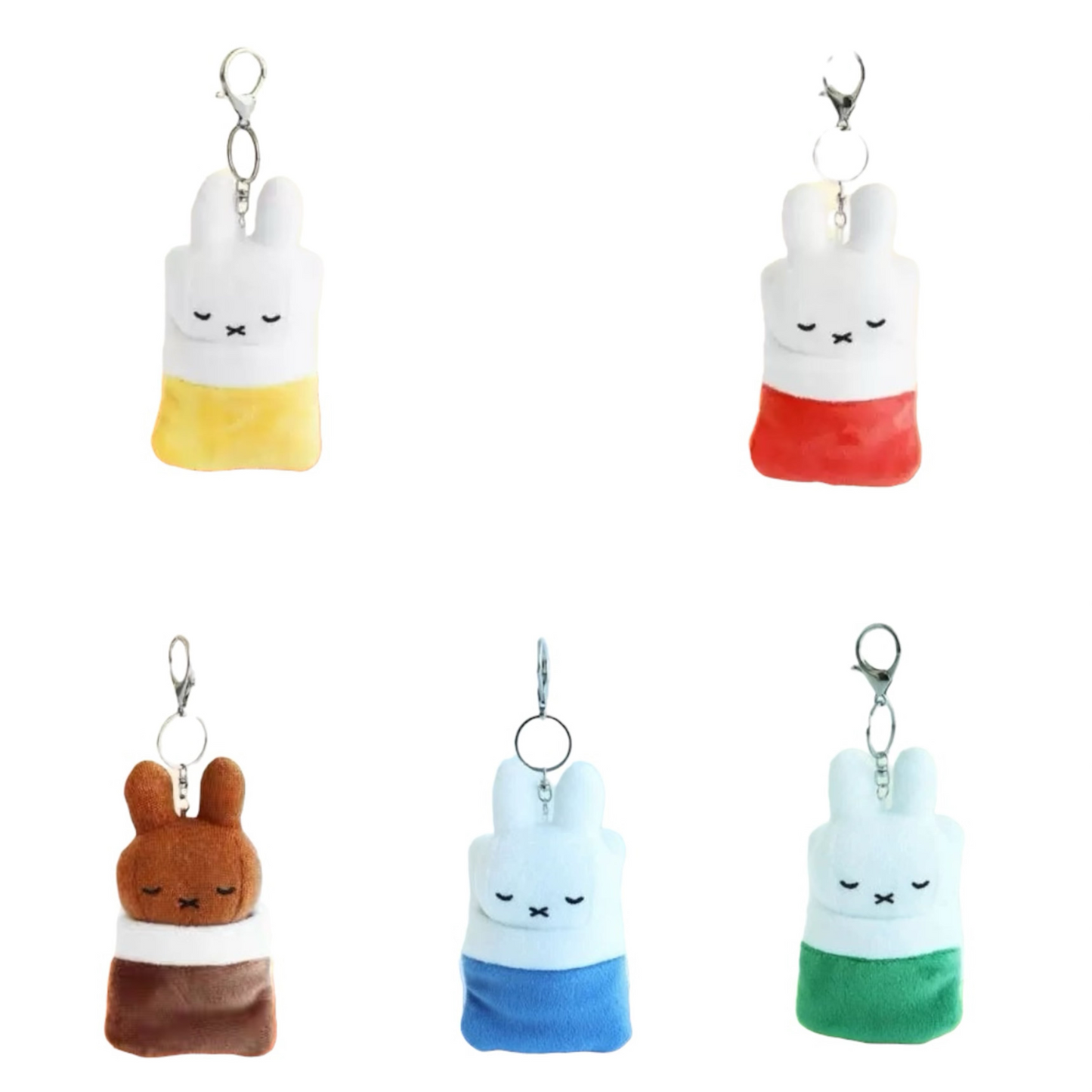 Miffy Korea | Miffy Sleeping Bag Plush Keyring