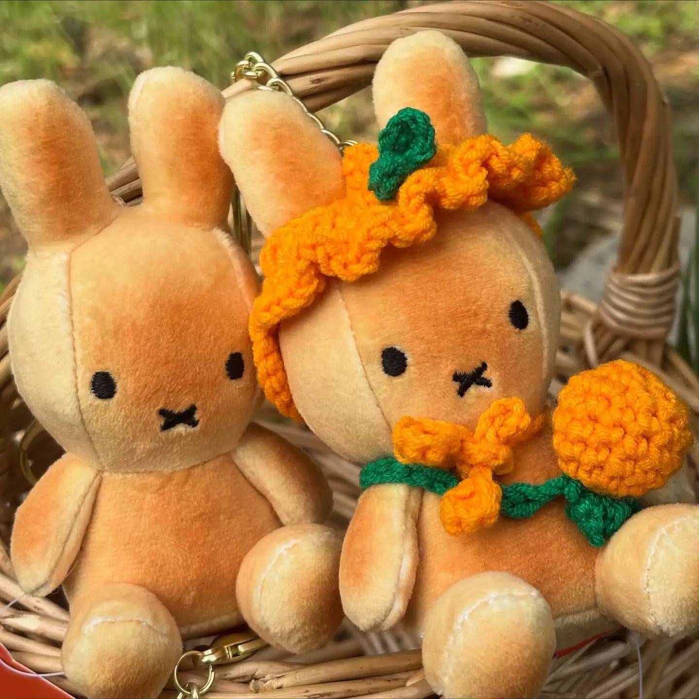 Miffy Korea | Miffy Sitting Plush Keyring