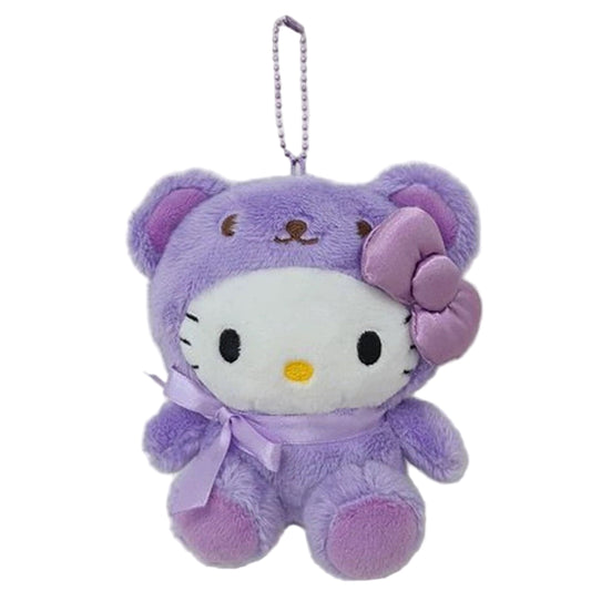 Sanrio Korea | Sanrio Seoul Limited Hello Kitty 50th Anniversary Bear Mascot Holder - Purple