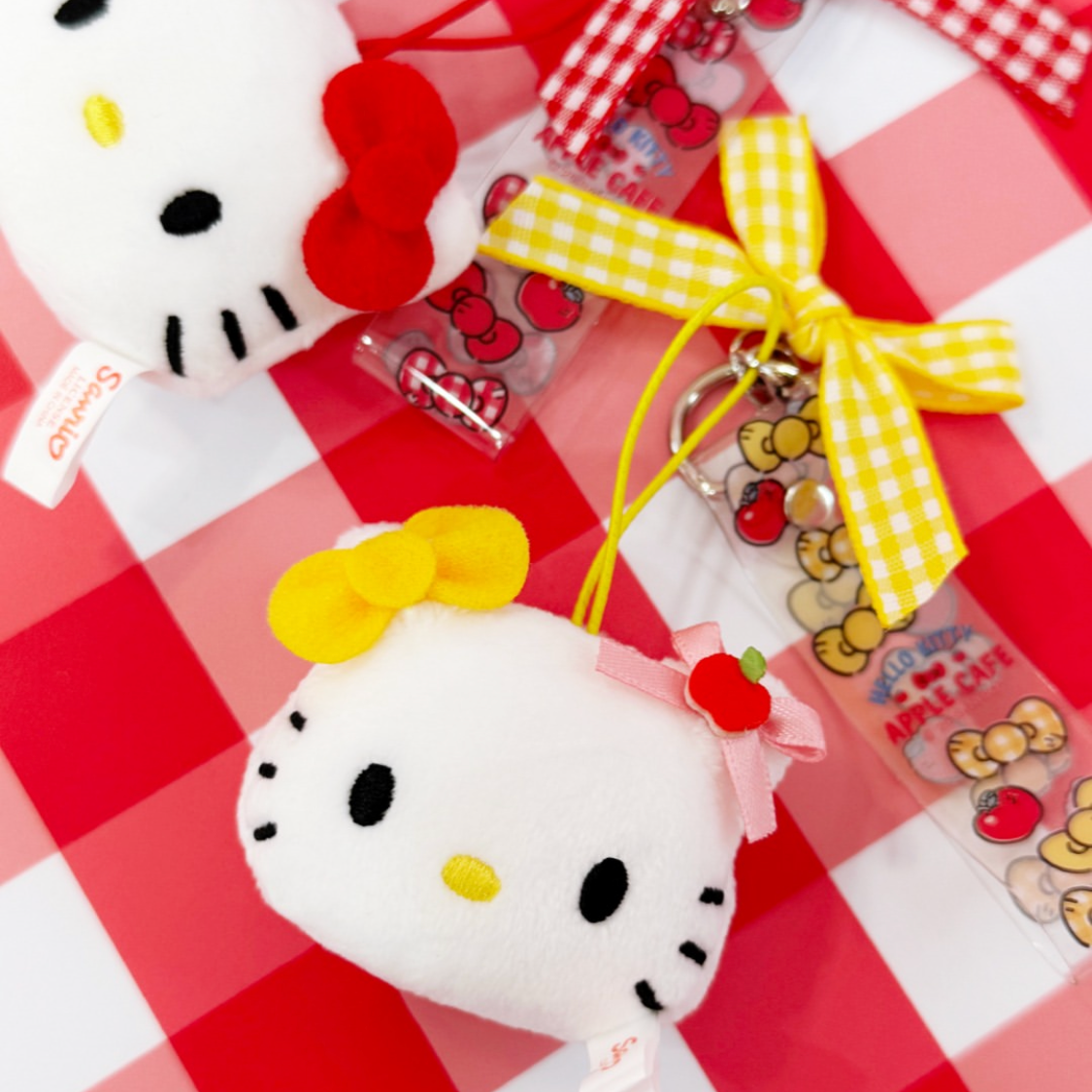 Sanrio Korea | Sanrio Apple Cafe Limited Mascot Phone Strap