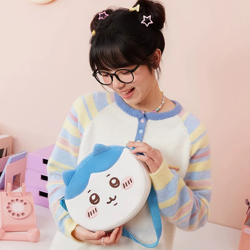 Miniso x Chiikawa | Chiikawa Cross Body Plush Bag