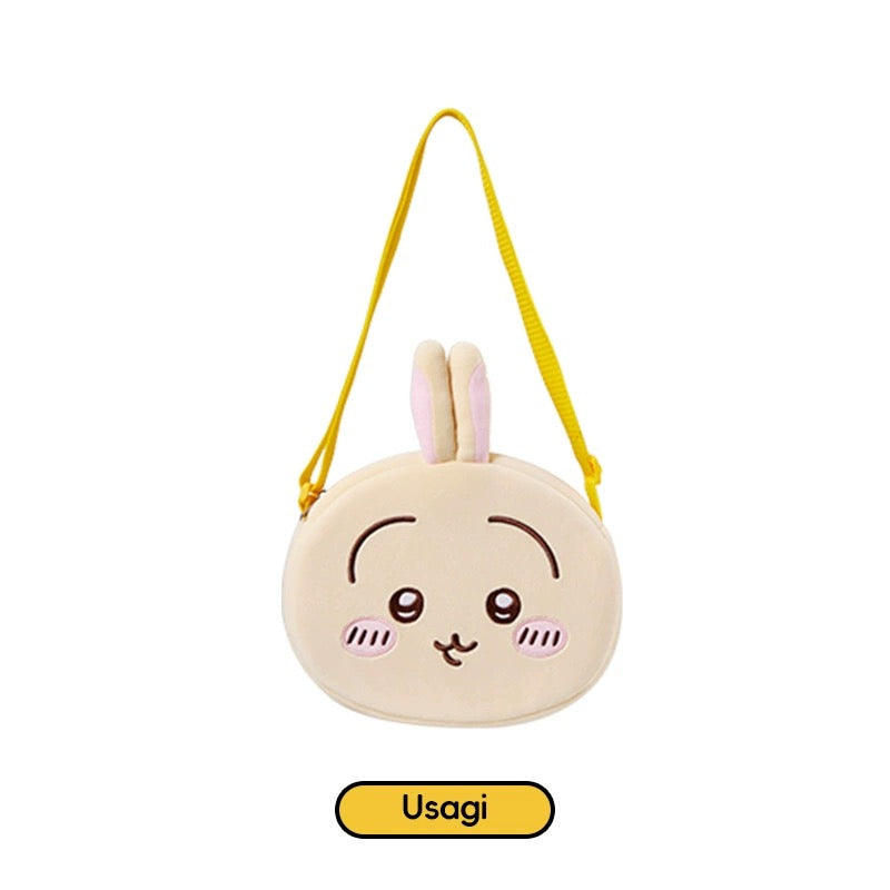 Miniso x Chiikawa | Chiikawa Cross Body Plush Bag