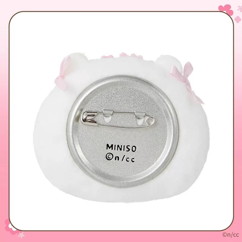 Miniso x Chiikawa | Chiikawa Sakura Plush Badge