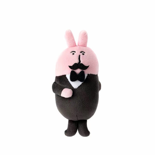MY FRIEND RABBIT | Pink Rabbit Shocking Delicious Series Butler Mascot Keychain