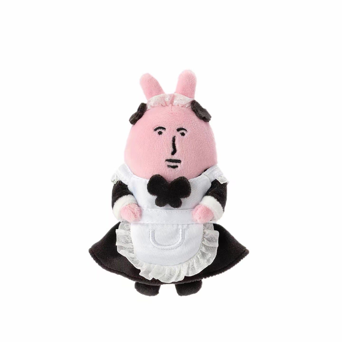 MY FRIEND RABBIT | Pink Rabbit Shocking Delicious Series Maid Mascot Keychain