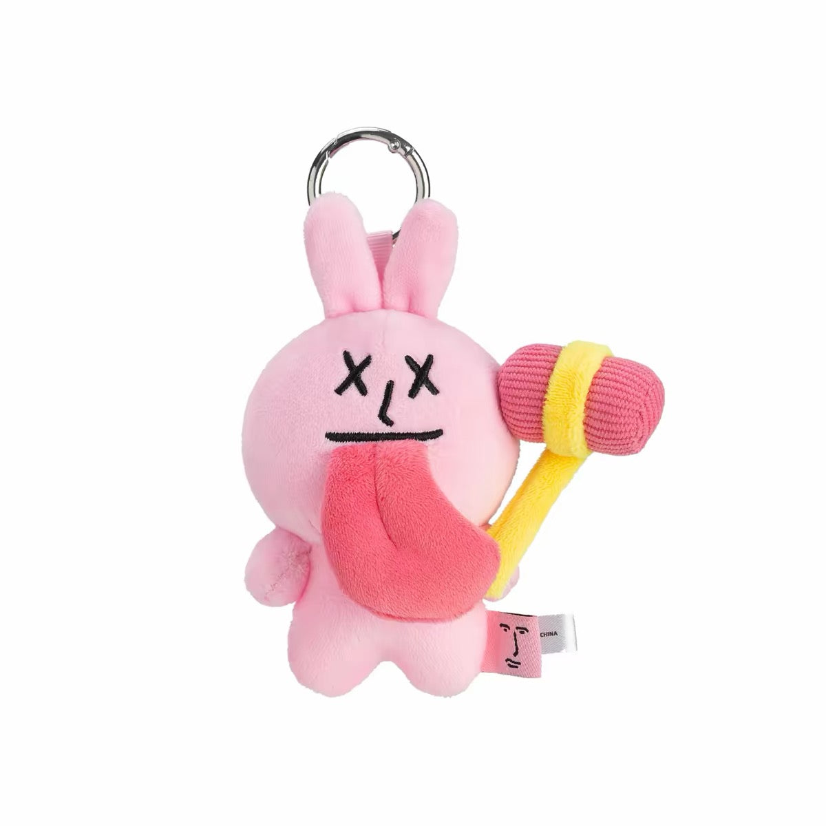 MY FRIEND RABBIT | Pink Rabbit Shocking Delicious Series Mascot Keychain - Life's Trials