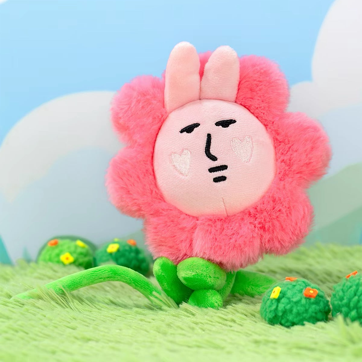MY FRIEND RABBIT | Pink Rabbit Sunflower Plush Toy