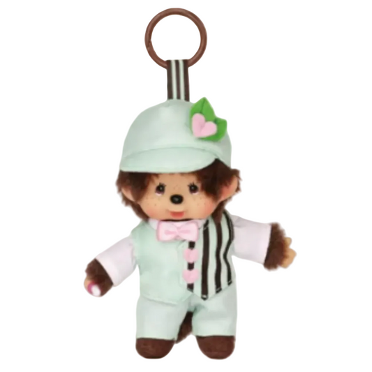 Monchhichi Global | Monchhichi Mint Chocolate Keychain - Boy