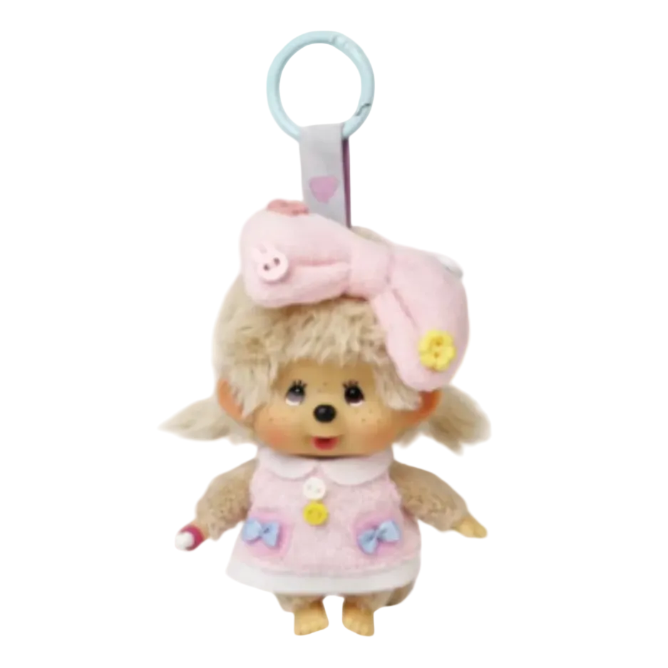 Monchhichi Global | Monchhichi Mint Chocolate Keychain - Girl