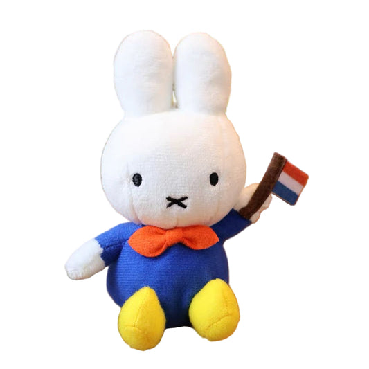 Miffy | Miffy House Denburg Limited Plush Keychain - France Flag