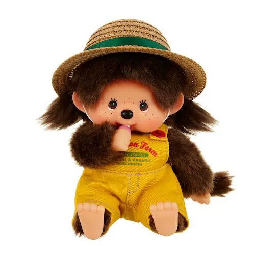 Monchhichi Global | Monchhichi 47th Anniversary Birthday Event | Mon Mon Farm Coffee Plush S - Girl with Hat