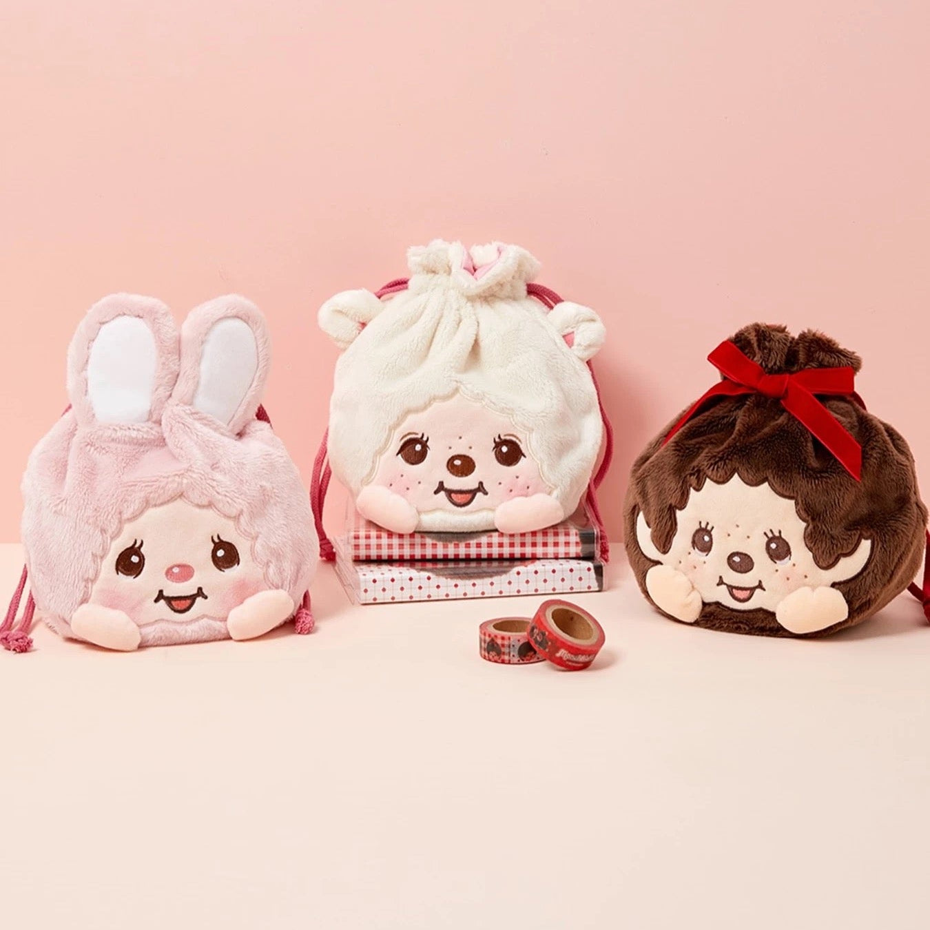 Monchhichi Korea | Monchhichi Drawstring Bag