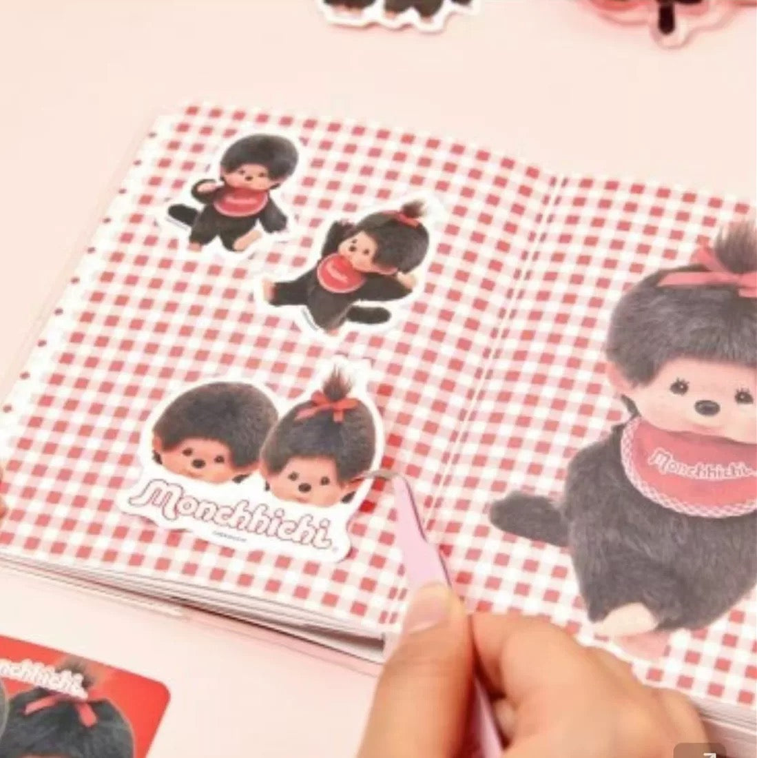 Monchhichi Korea | Monchichi Tin Case Sticker (40 Pieces)