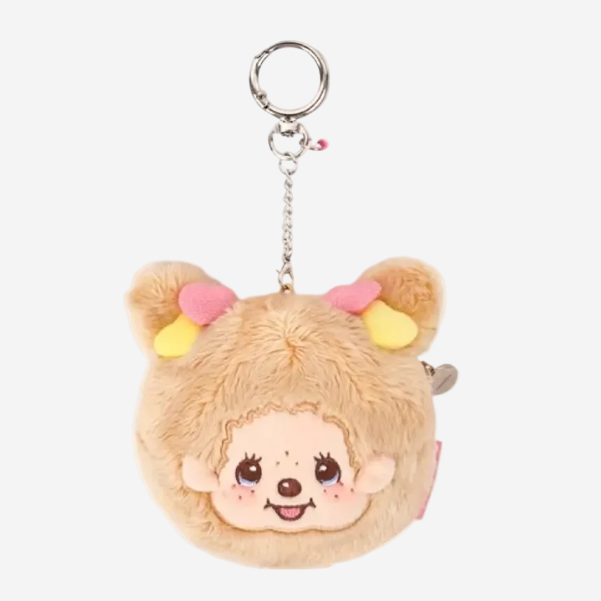 Monchhichi Korea | Monchhichi Face Pouch Keyring - Angel