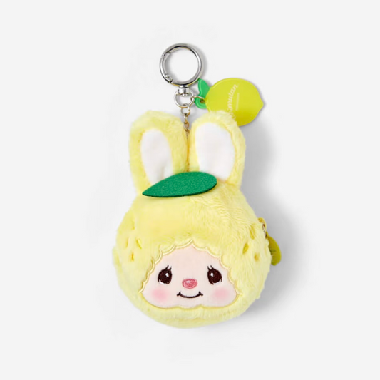 Monchhichi Korea | Monchhichi Face Pouch Keyring - Lovely Lemon Chimutan