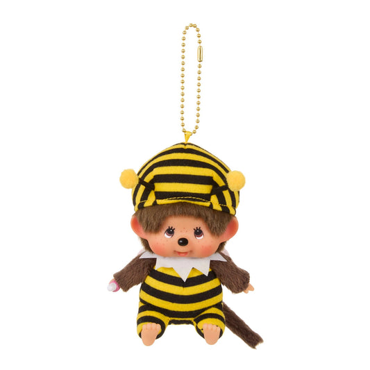 Monchhichi | Monchhichi Face Large SS Keychain - Butterfly (OS exclusive）