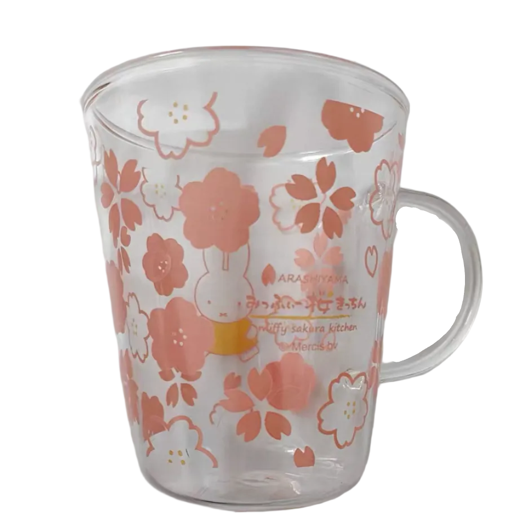 Miffy | 'Miffy Kitchen | Arashiyama Store Limited Cherry Blossom Glass Mug