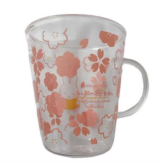 Miffy | 'Miffy Kitchen | Arashiyama Store Limited Cherry Blossom Glass Mug