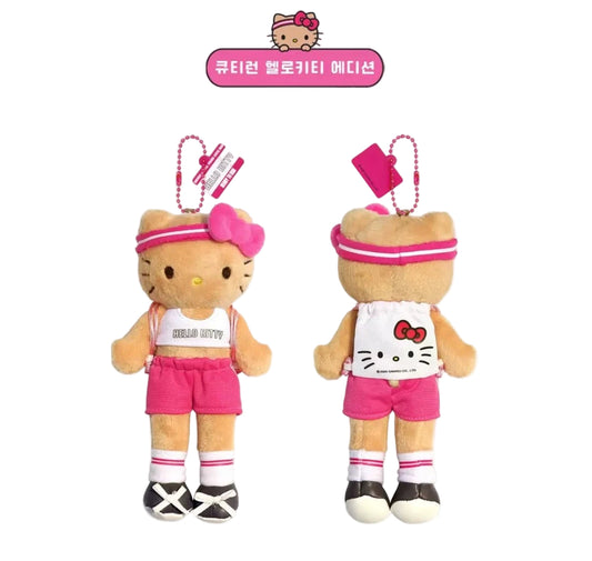 OLIVE YOUNG x Sanrio | Sanrio Characters Cutie Run Tanned Mascot  - Long-Leg Hello Kitty