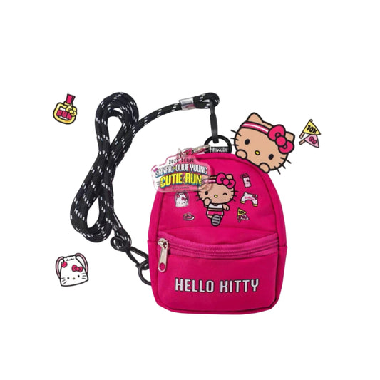 OLIVE YOUNG x Sanrio | Sanrio Characters Cutie Run Tanned Cross Body Bag - Hello Kitty