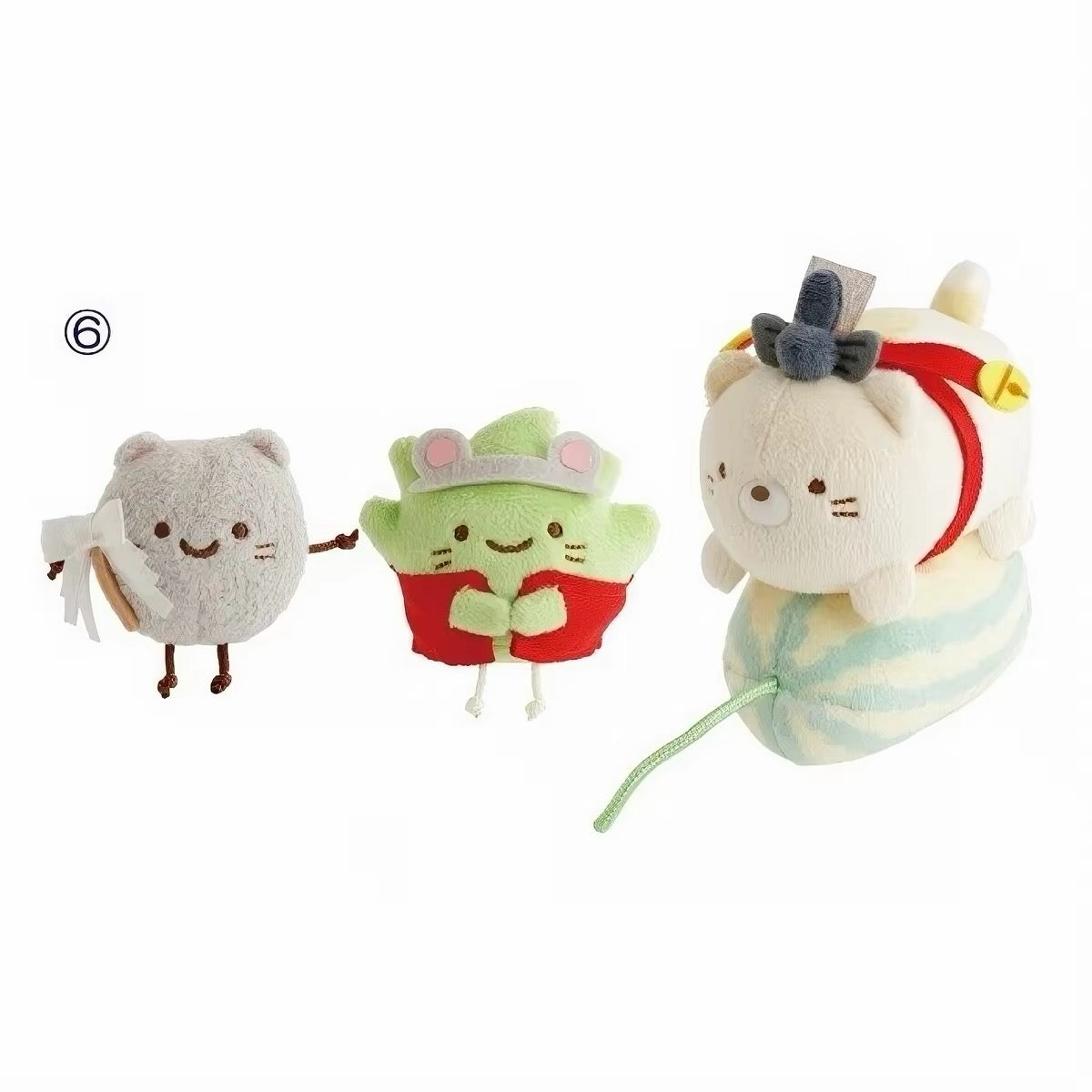 San-X | Edo in Focus x Sumikko Gurashi Limited  Hand-held Tenori Plush Toy