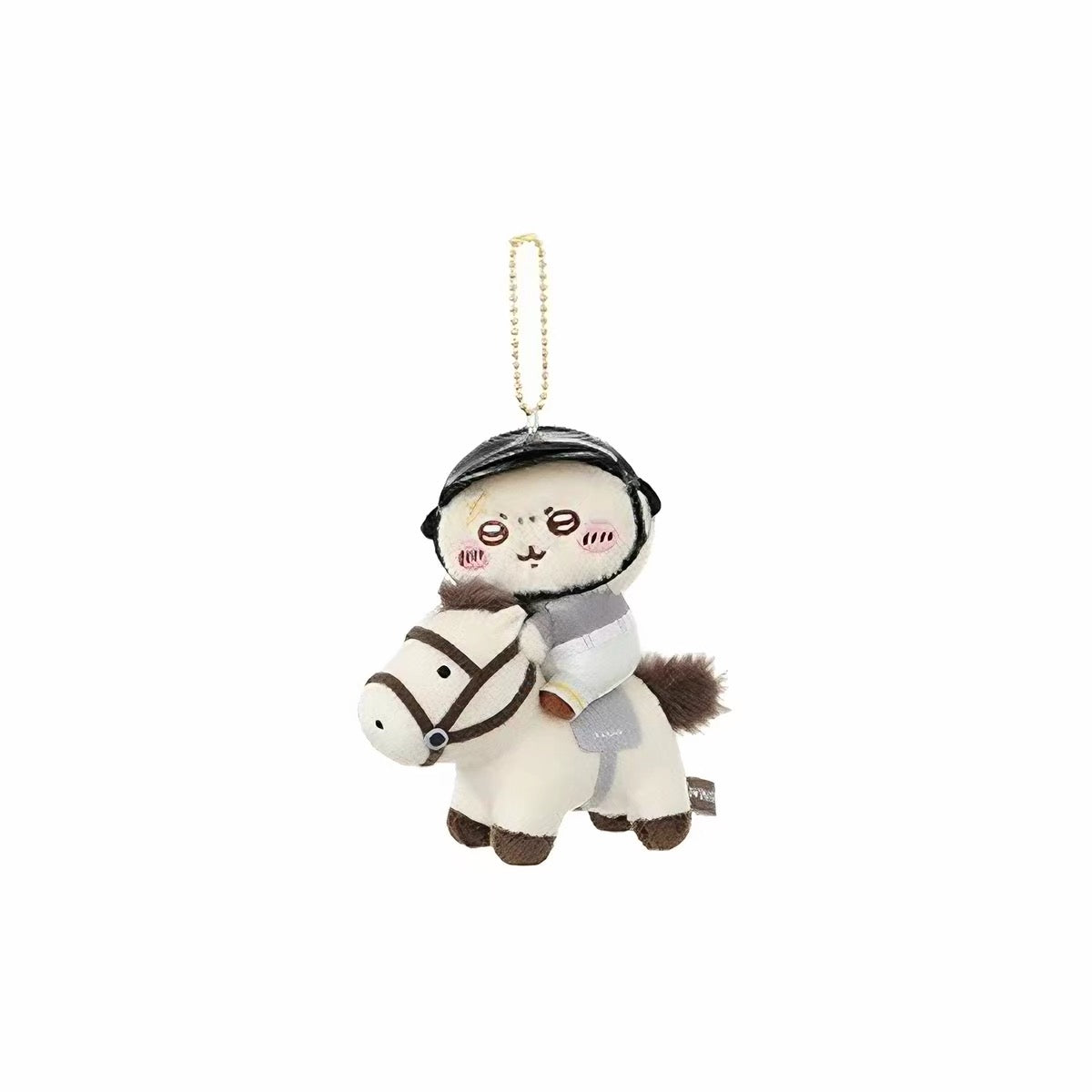 Miniso x Chiikawa | Chiikawa Horsemanship Theme Macot Holder