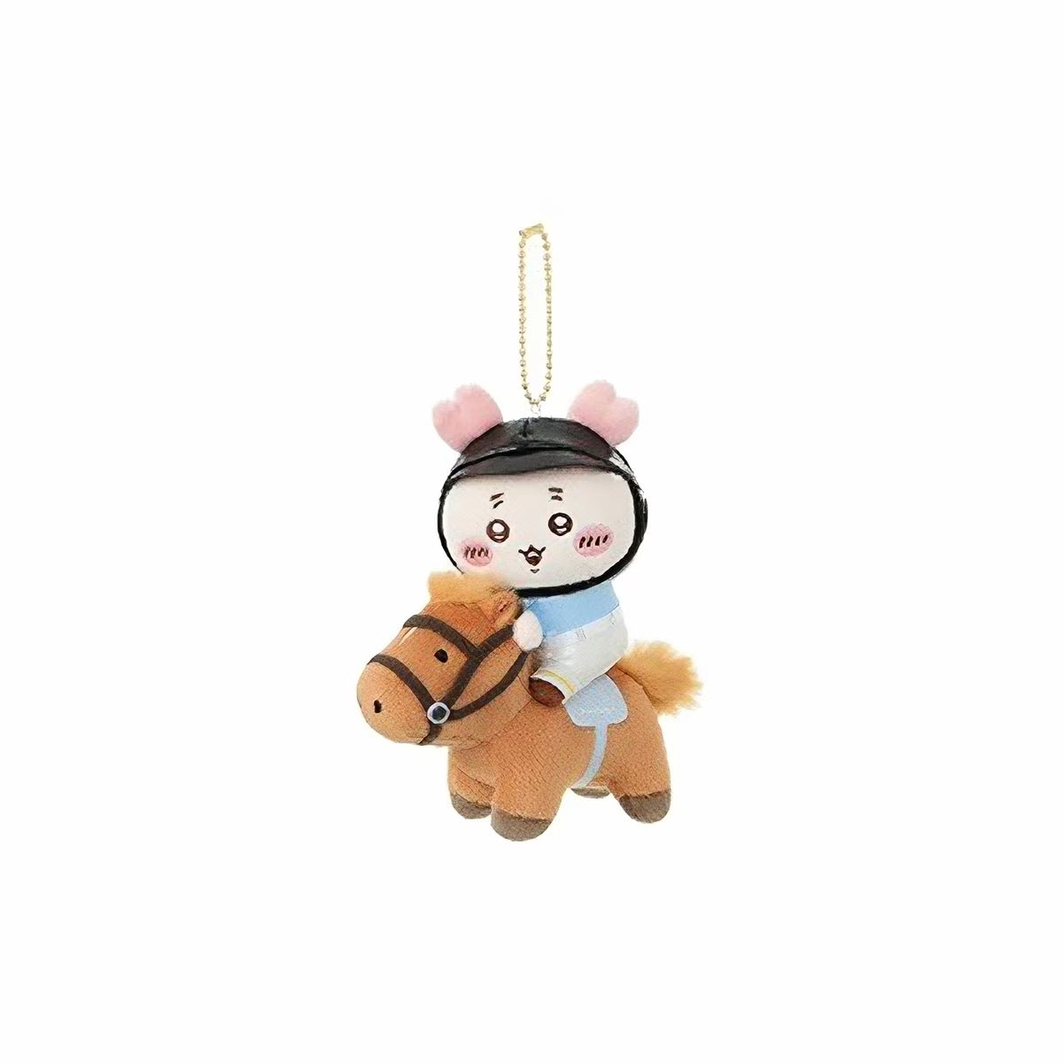 Miniso x Chiikawa | Chiikawa Horsemanship Theme Macot Holder