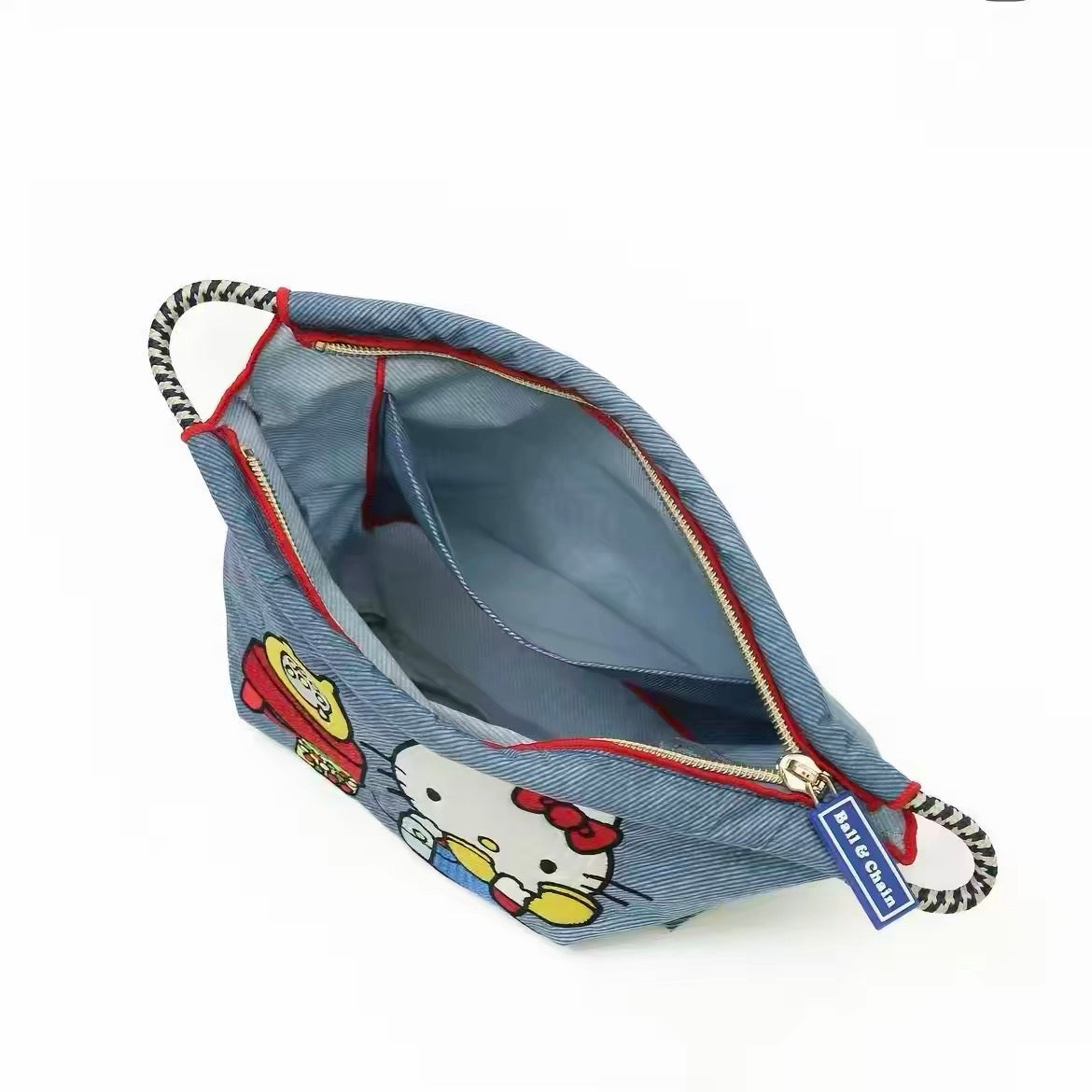 Sanrio | Ball & Chain x Sanrio Collaboration 70’ Hello Kitty Drawstring Bag