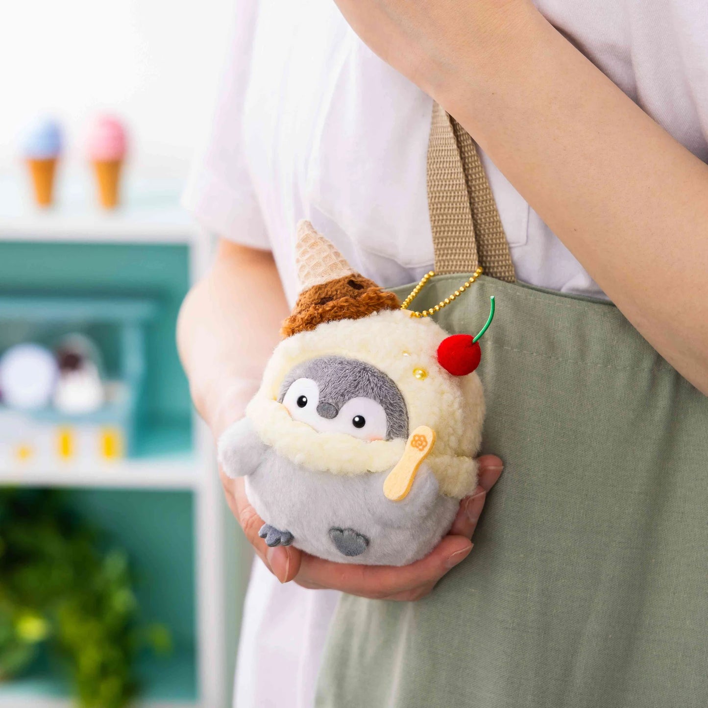 Koupen-Chan | Koupen-chan Cone Ice Cream Mascot - Chocolate Mint