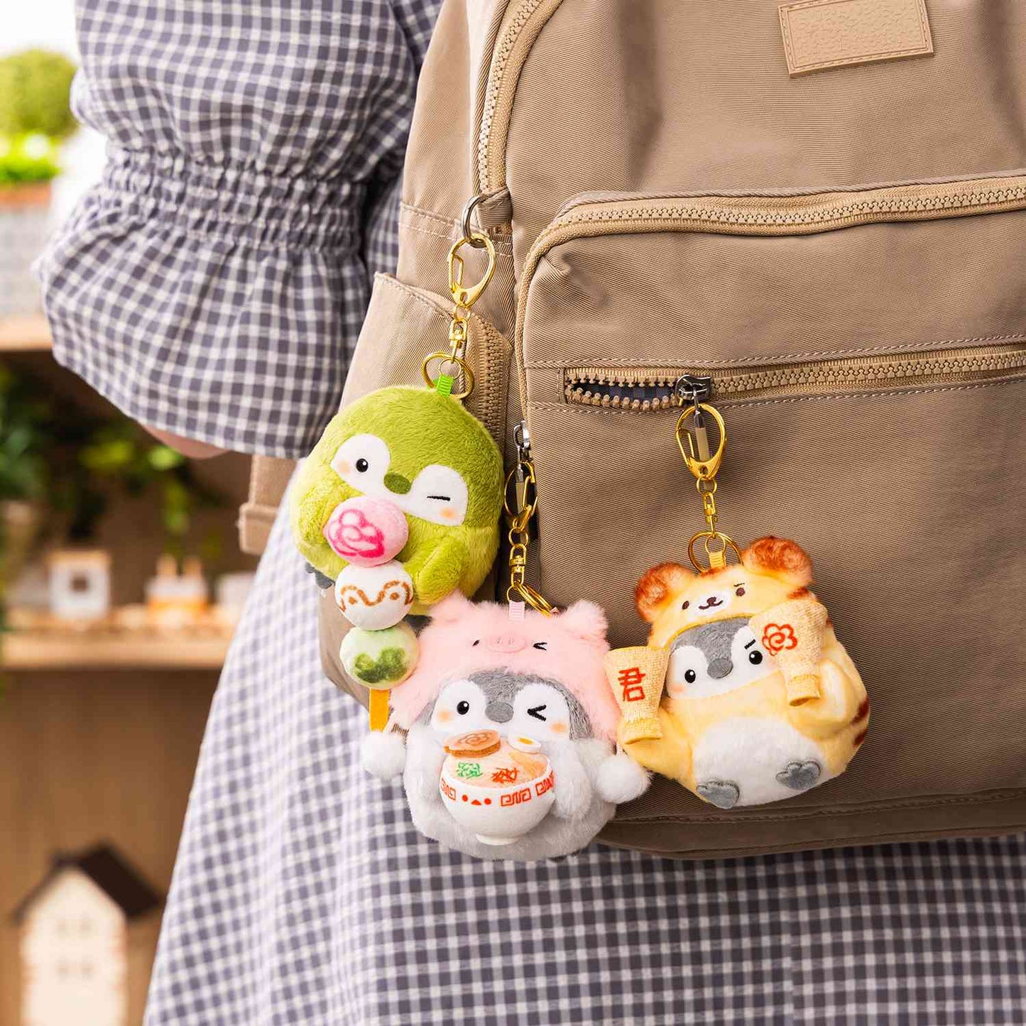 Koupen-Chan | Koupen-chan's Matcha mascot with a flute