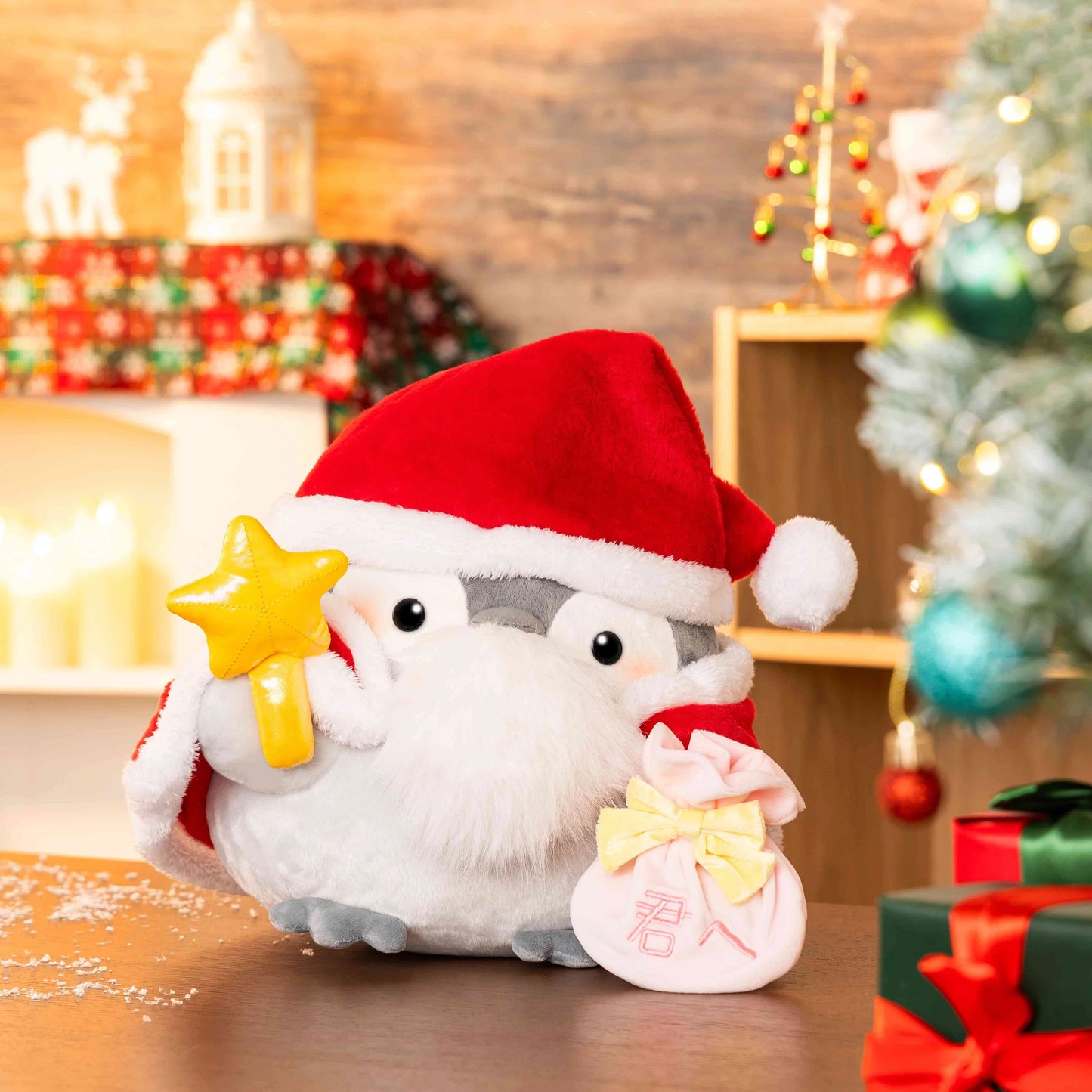 Koupen-Chan | Koupen-chan Santa Claus-san's Plush Toy With a Fluffy Beard