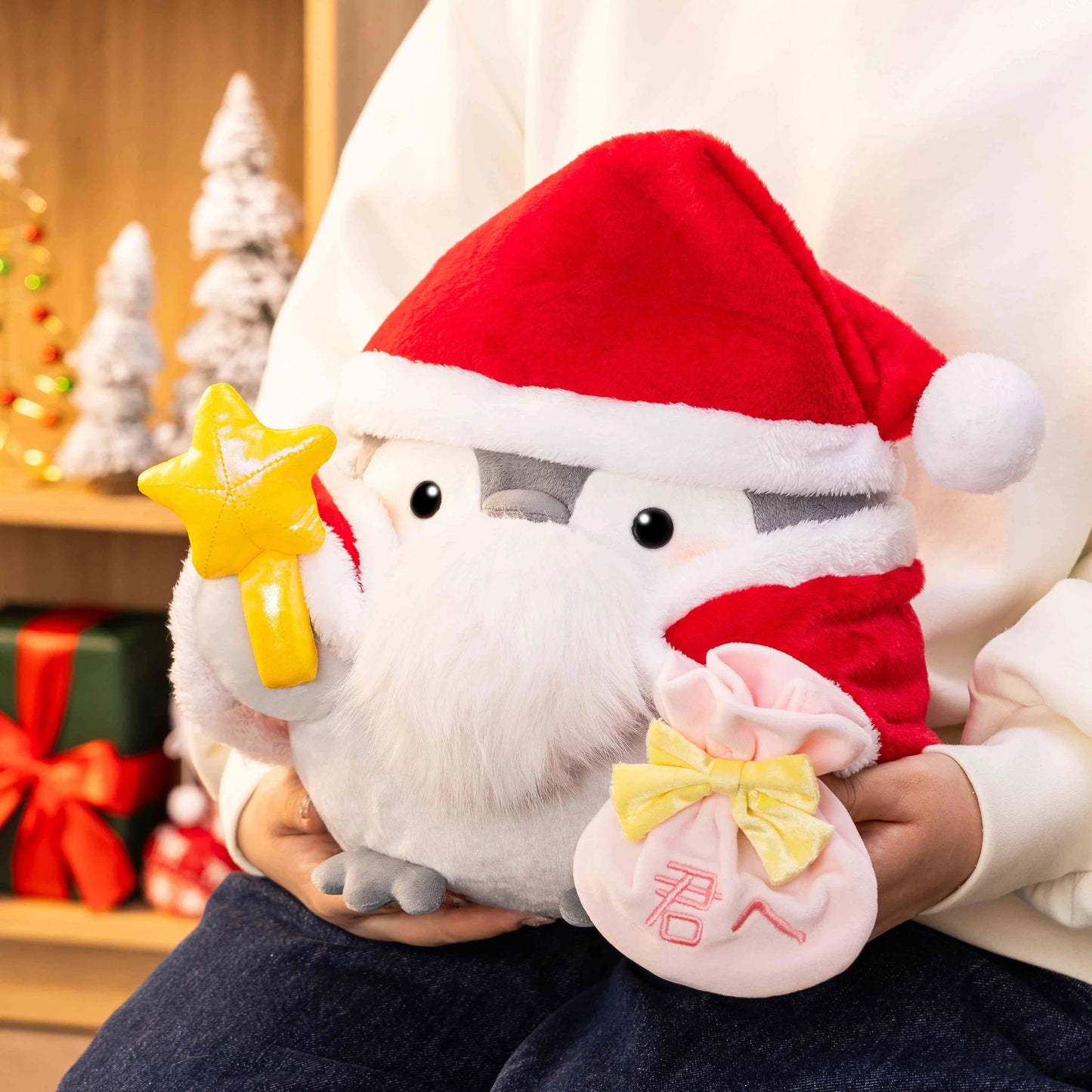 Koupen-Chan | Koupen-chan Santa Claus-san's Plush Toy With a Fluffy Beard