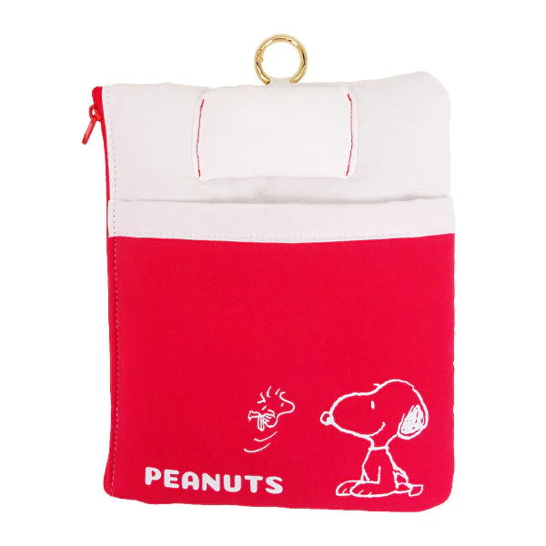 PEANUTS | Snoopy Mini Charm Series Duvet Pouch - Red