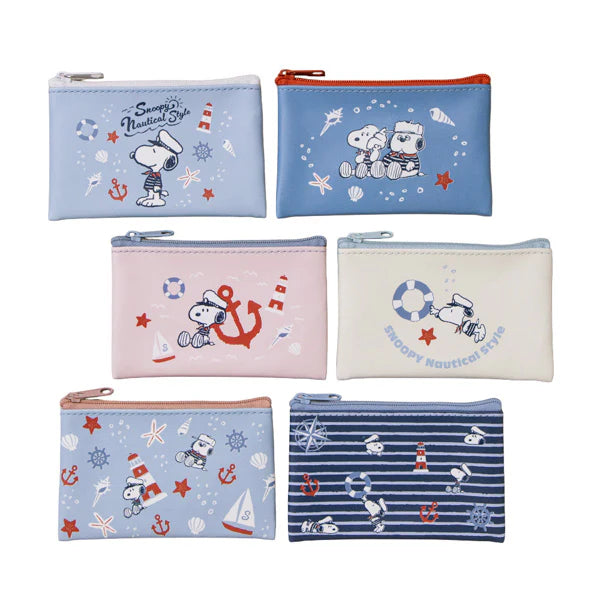 PEANUTS | Snoopy Nautical Style Series Secret Flat Mini Pouch Blind Box