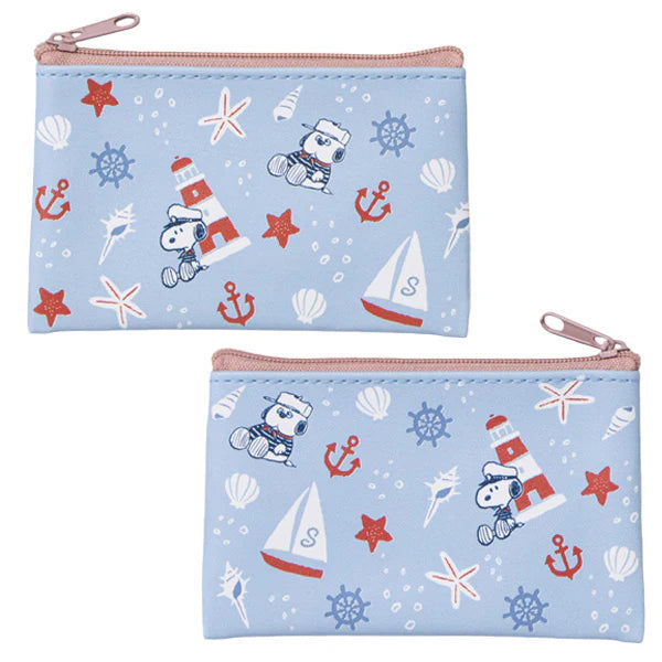 PEANUTS | Snoopy Nautical Style Series Secret Flat Mini Pouch Blind Box