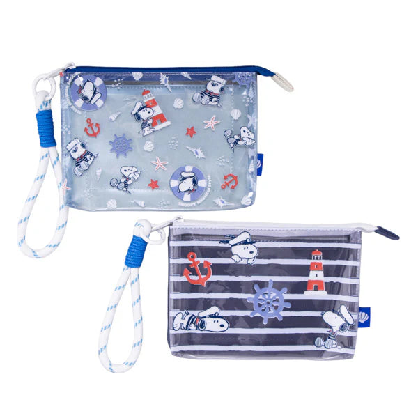 PEANUTS | Snoopy Nautical Style Series 3-Pocket Pouch